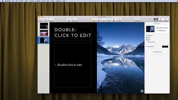 Recording a Pecha Kucha Presentation in Keynote for Mac
