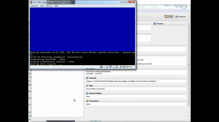 Installation Oracle Linux Server 6.2 on Oracle VM VirtualBox