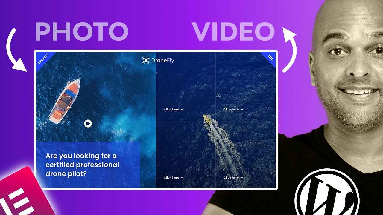 Elementor Pro Homepage Design (HERO SECTION TUTORIAL) - YouTube