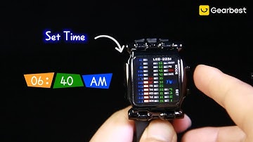 TVG New Design LED Binary Large Dial Creative Digital Sport Watch - Gearbest.com