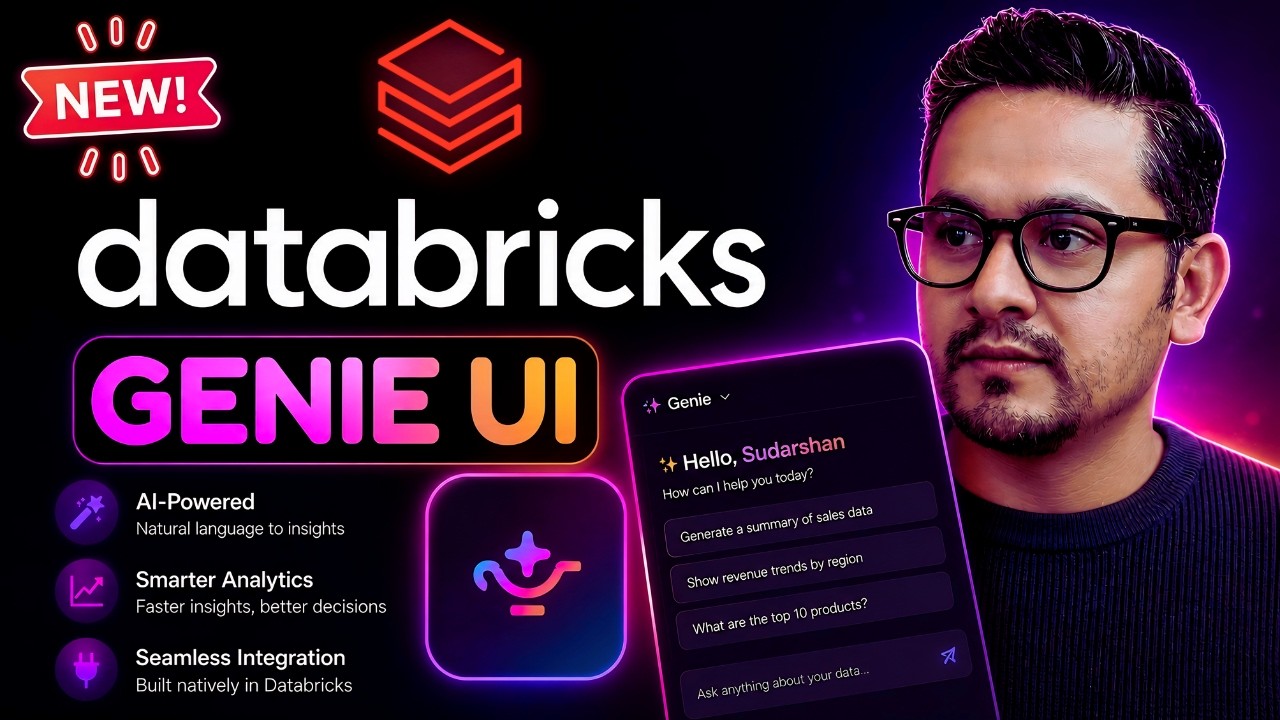 Databricks Genie Explained: Databricks One Renamed, UI Tour, Chat vs Ask & Scheduled Tasks (2026)