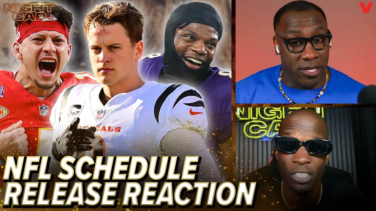 WATCH: Shannon Sharpe & Chad Johnson react to 2024 NFL schedule release | Nightcap WATCH: Shannon Sharpe & Chad Johnson react to 2024 NFL schedule release | Nightcap