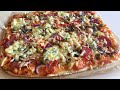 ПИЦЦА ДОМАШНЯЯ 🍕🧀 в духовке! ВКУСНЫЙ Рецепт! Тонкое тесто как в Италии! Homemade pizza!