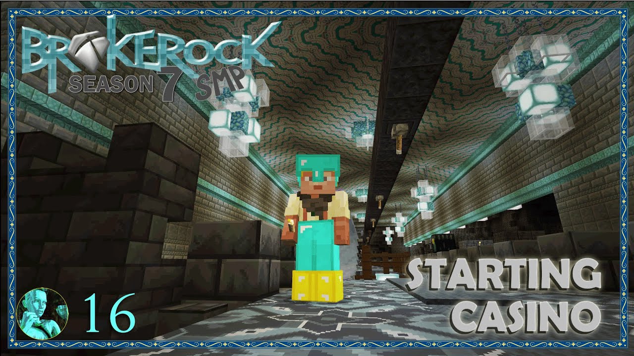 BrokeRock, 7 сезон, 16 серия — Стартовое казино | Minecraft Win 10, PE — Bedrock Edition