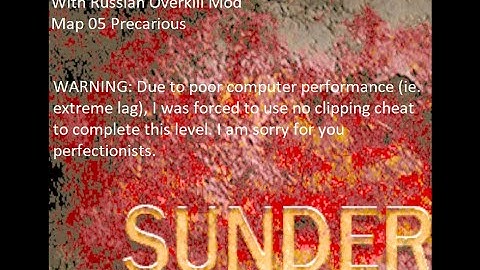 Doom 2 Russian Overkill Sunder Map 05