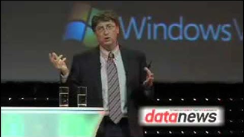 Bill Gates Keynote on Windows Vista Launch.