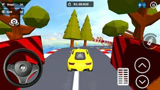 Car Stunts 3D Free - Extreme City GT Racing #6 | Aston Martin DB5 Gameplay | Android Gameplay screenshot 1