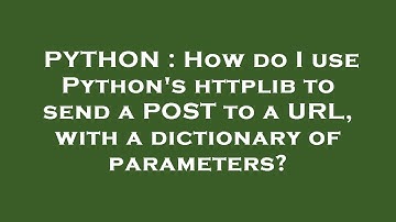 PYTHON : How do I use Python