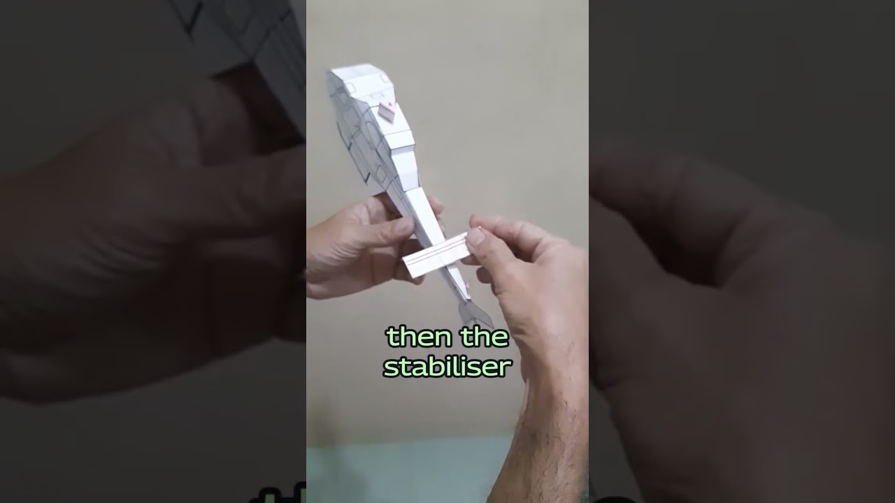 How to Assemble a 3D Helicopter Paper Craft | Printable Transportation Craft for Kids