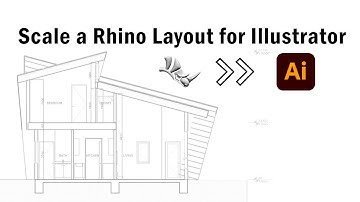 Scale a Rhino Layout for Illustrator