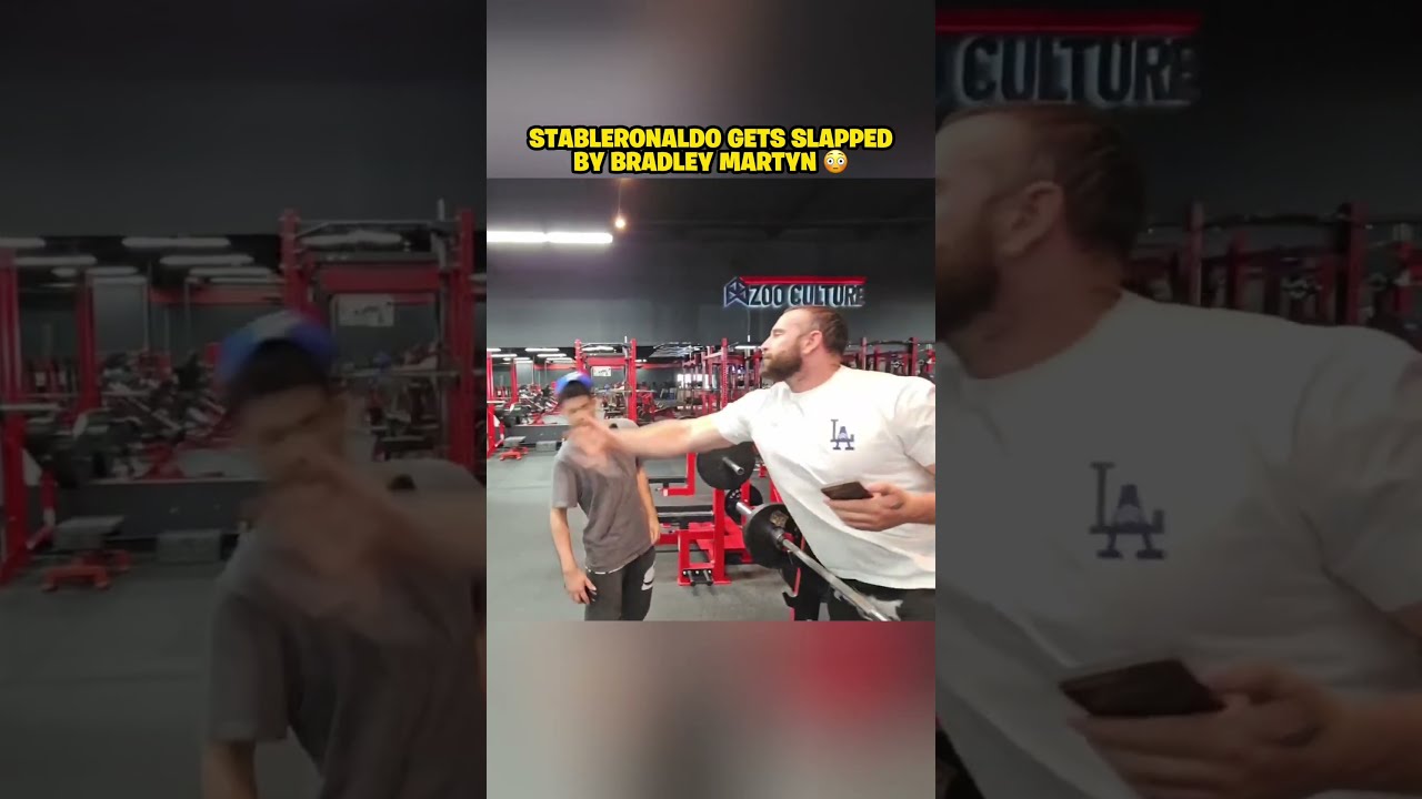 Stable Ronaldo Gets SLAPPED By Bradley Martyn 