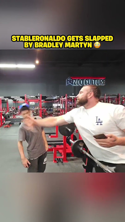 Stable Ronaldo Gets SLAPPED By Bradley Martyn! 😲