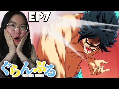 NICE BODY..LMAO!!!😭 Grand Blue Episode 7 REACTION