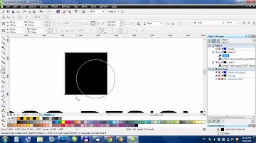 How to make layered photoshop file in Corel Draw