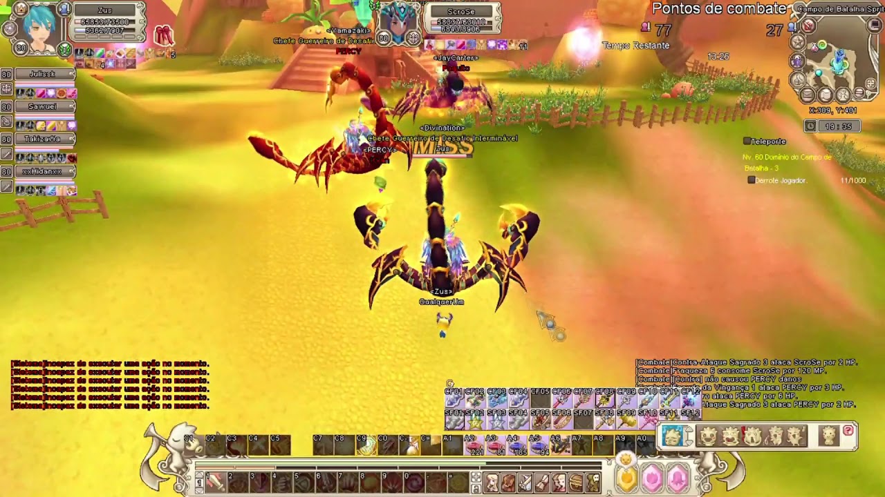 Grand Fantasia Pt O Pequeno Guerreiro Zus Templario Lv 80 Youtube