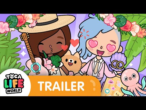 YOU AND ME, BY THE SEA 💞 | Romantic Beach House TRAILER | Toca Life World