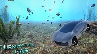 Flying Submarine Car Simulator - Android Gameplay HD screenshot 1
