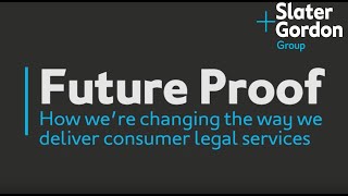 Future Proof | How we're Changing The Way we Deliver Consumer Legal Services