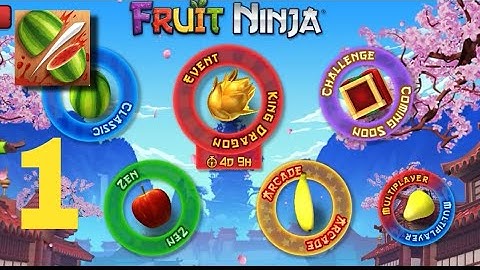 Fruit Ninja Gameplay - Part 1 | GameVortex 😎😎