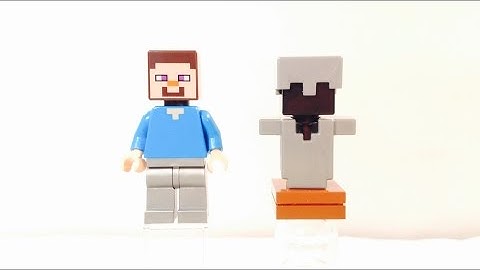 How to Build: LEGO Minecraft Armor Shelf Tutorial!