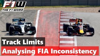 Track Limits: Analysing FIA Inconsistency