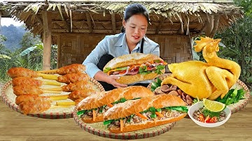 Recipe & Process Making BANH MI PATE | SKEWERS PORK | STEAMED CHICKEN | Traditional Foods Flavor