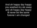 Worship songs - Happy day (lyrics)