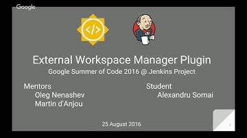 Summer of Code student presentations