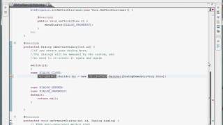 (9) Android Beginner Tutorial - Creating Dialog