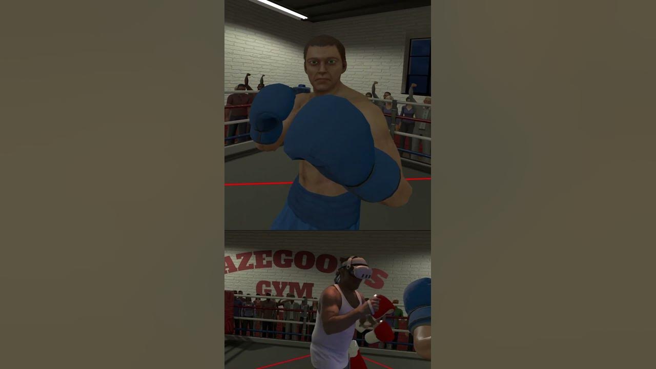 Thrill of the fight VR with liv vr gameplay YouTube