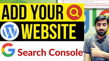 How to Add Your WordPress Site to Google Search Console Hindi Urdu | Aslam Dasti