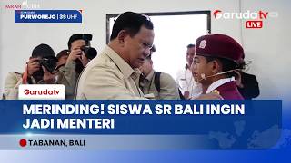 Ditanya Cita-Cita oleh Presiden Prabowo, I Ketut Arlan Lantam : Ingin Jadi Menteri Pendidikan!