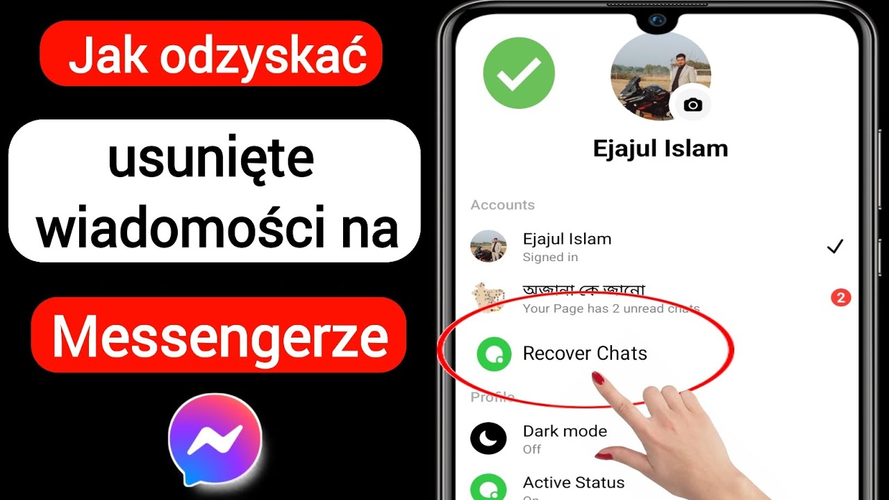 Co Oznacza Na Messengerze Dostarczono Jak odzyskać usunięte wiadomości na Messengerze (2023) | Odzyskaj