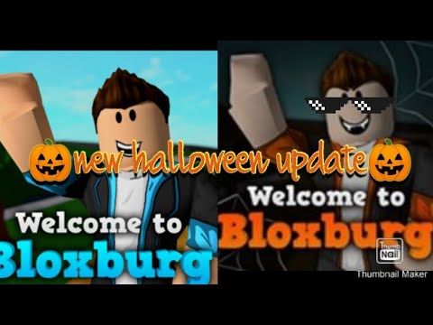 Bloxburg Halloween update .0.9.1 YouTube