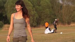 Skydiving, Canopy piloting, Train & comp, Swoop Pink Open,  Klatovy 2015, Czech republic