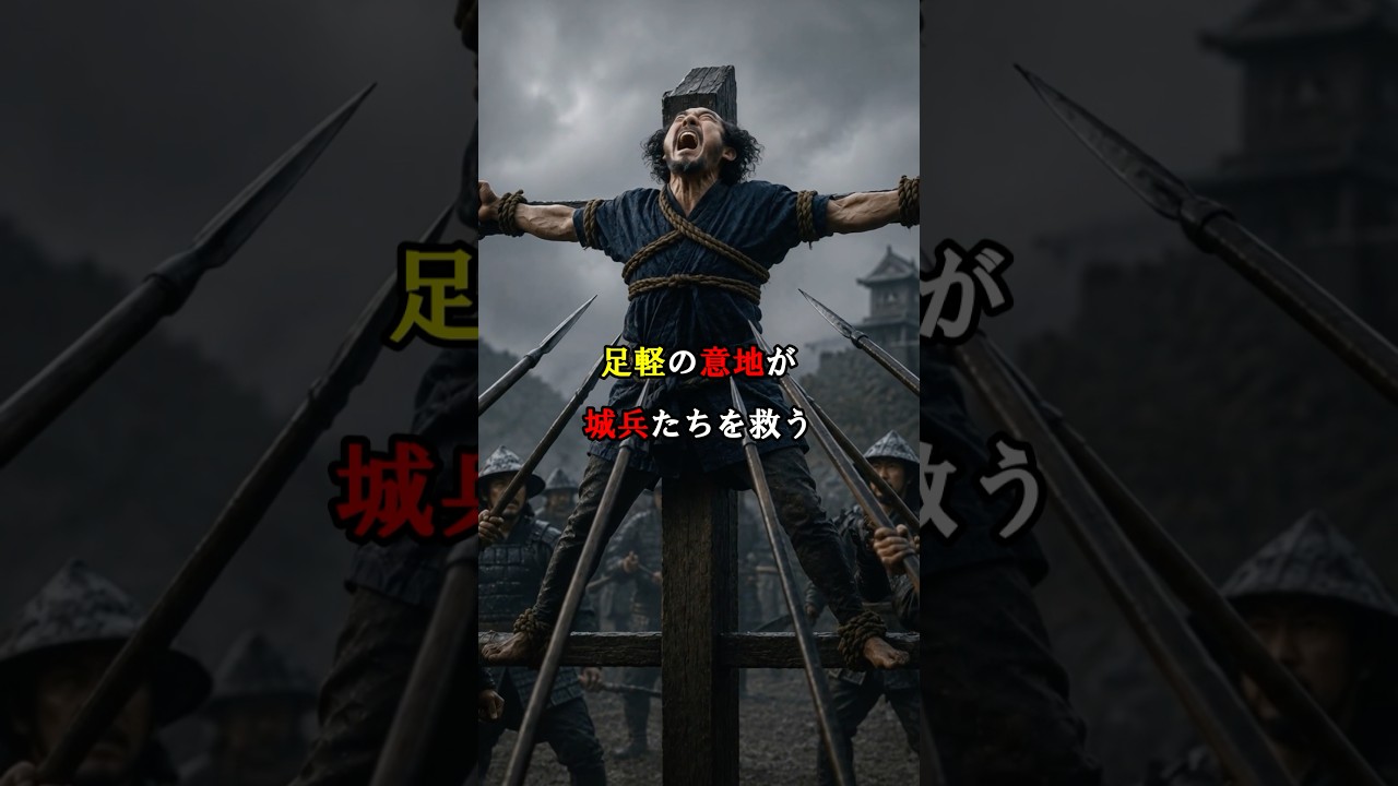 信用されていなかった足軽・鳥居強右衛門の意地!