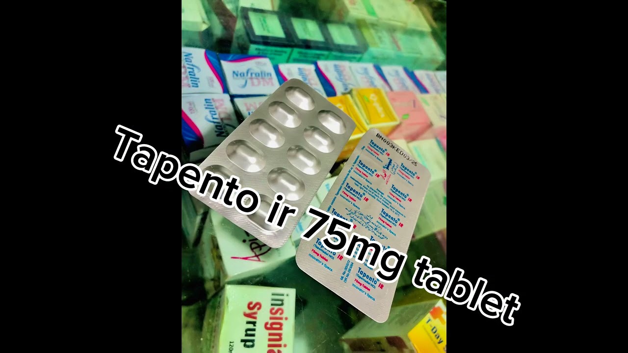 Tapento ir 75mg tablet uses