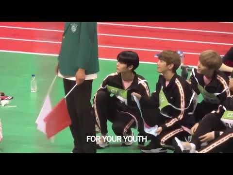 CIX Cheering on For Seunghun at ISAC 190812