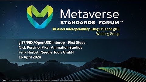 glTF/FBX/OpenUSD Interoperability - First Steps
