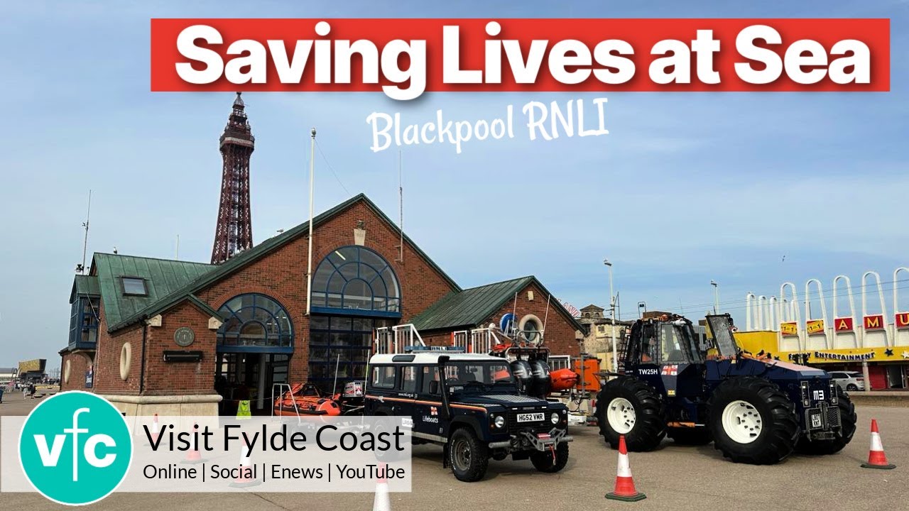 Look around Blackpool RNLI Boathouse and Shop