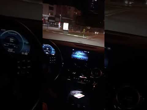 MERCEDES BAYAN SURUCU GECE SNAP  - ARABA SNAPLERİ