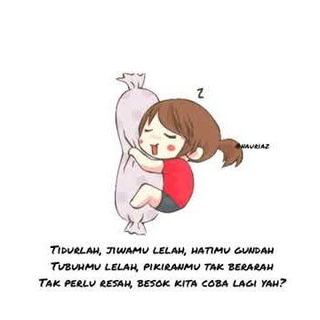 Story wa*tidurlah*