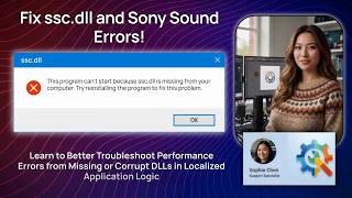 Fix ssc.dll and Sony Sound Errors!