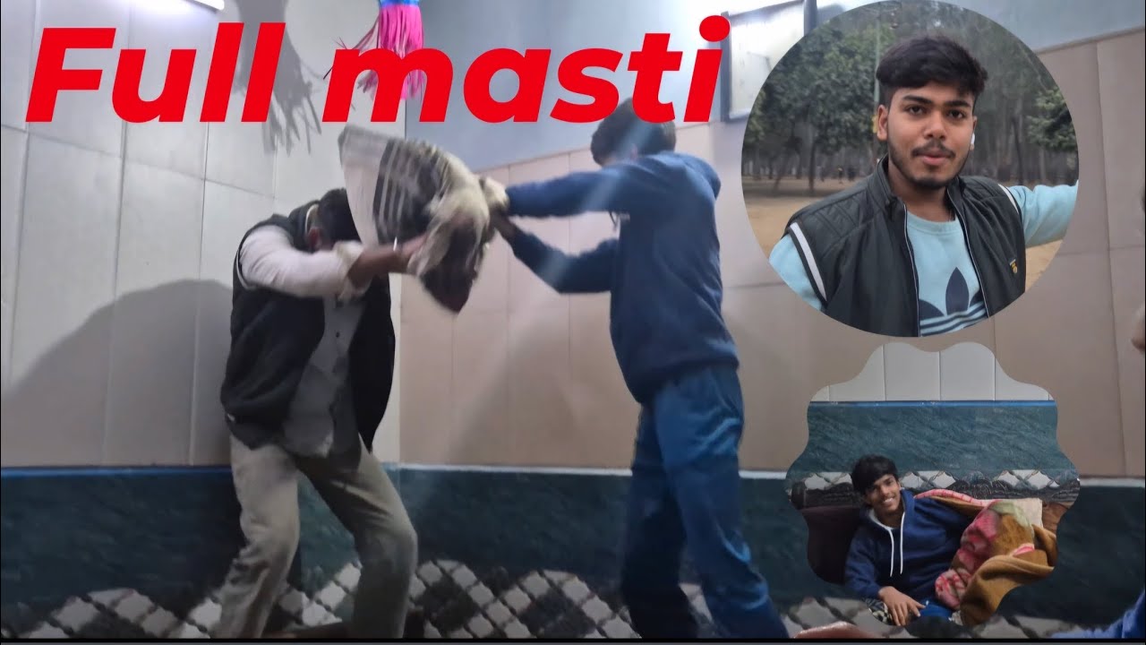 Aryan ke ghr hue pillow fight 🤪 full mja aagya 🤣🤣| 01/365 days challenge 💪 | Daily vlogs 