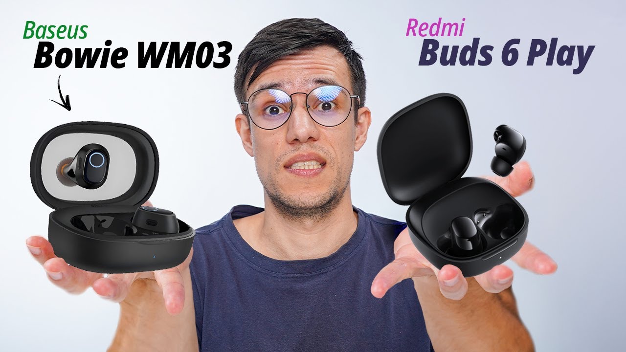 Redmi Buds 6 Play vs Baseus Bowie WM03 - Qual o melhor FONE para Comprar em 2025? Comparativo