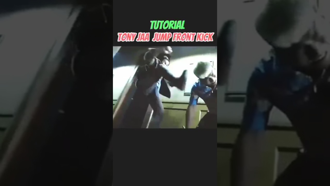 TONY JAA FRONT KICK TUTORIAL 💥🦵