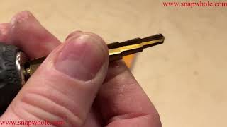 Harbor Freight Step Drills - Options, Review and How to use