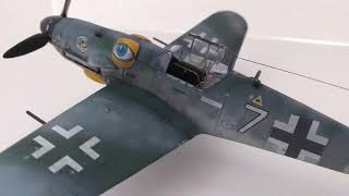 Hobby Boss Messerschmitt Bf 109 G6 1/72.Easy Assembly Authentic Kit.  The Happiness For Painters!