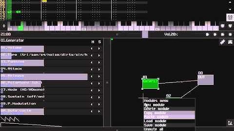 SunVox Tutorial Part 6 - Multisynth