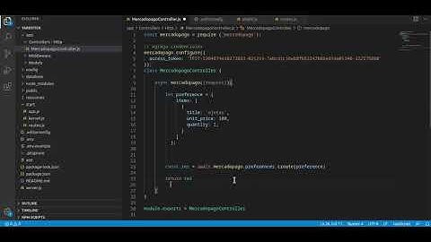 Integrar mercadopago proyecto node (adonis)